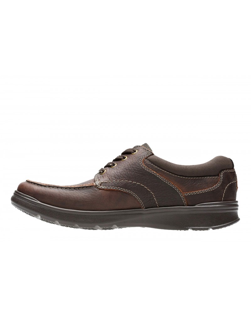Men's Brown Oily Oxfords