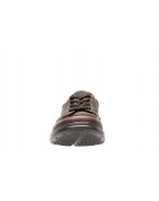 Men's Brown Oily Oxfords
