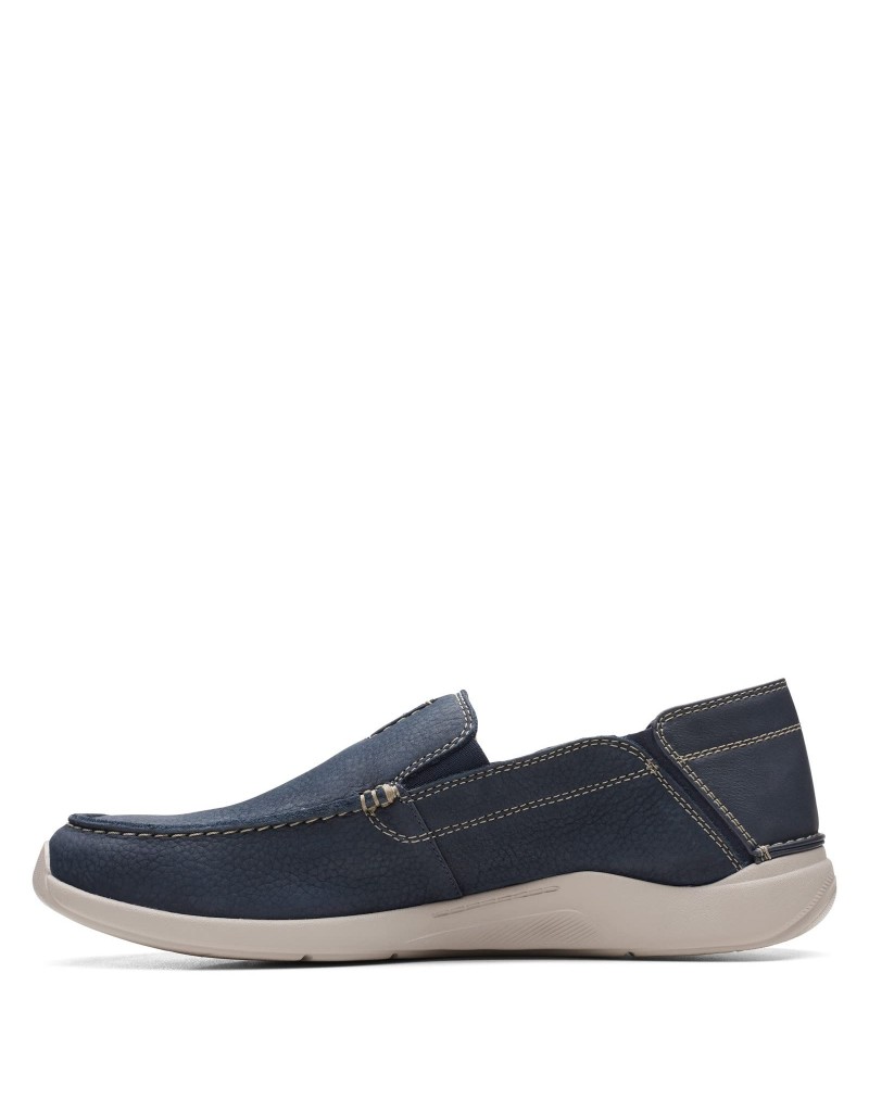 Men's Navy Nubuck sneakers